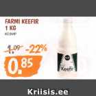 Allahindlus - FARMI KEEFIR
1 KG