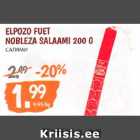 ELPOZO FUET
NOBLEZA SALAAMI 200 G