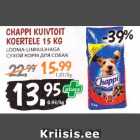 CHAPPI KUIVTOIT
KOERTELE 15 KG