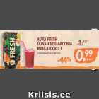 Allahindlus - AURA FRESH
ÕUNA-KIRSI-AROONIA
MAHLAJOOK 2 L