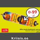 Allahindlus - Wõro Juustu keeduvorst, 400 g