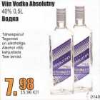 Allahindlus - Viin Vodka Absolutny