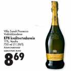 Villa Sandi Prosecco
Valdobbiadene
KPN kvaliteetvahuvein