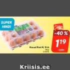 Allahindlus - Munad Rimi M, 15 tk
