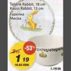 Allahindlus - Taldrik Rabbit
Kauss Rabbit