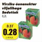 Allahindlus - Virsiku õunanektar
viljalihaga
Sadotšok
-
0,2L