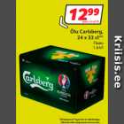 Õlu Carlsberg,
24 x 33 cl**
