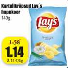 Картофельные чипсы Lay´s  со  сметаной 140 г