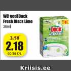 Туалетный гель Duck Fresh Disks Lime 36 мл