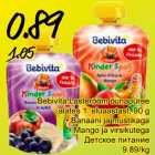 Bebivita Lasterõõm õunapüree alates 1. eluaastast, 90 g 