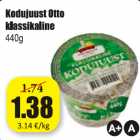 Allahindlus - Kodujuust Otto klassikaline 440 g