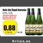 Allahindlus - Hele õlu Žiguli Barnoje
