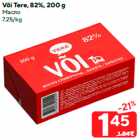 Või Tere, 82%, 200 g
