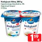 Kodujuust Alma, 380 g

