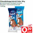 Piimatäidisega biskviit Valio, 34 g

