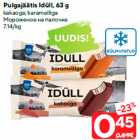 Pulgajäätis Idüll, 63 g

