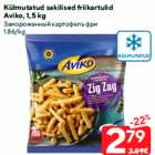 Allahindlus - Külmutatud sakilised friikartulid
Aviko, 1,5 kg
