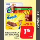 Batoonid Nestle, 4
pakk Nestlé, 4x25 g