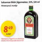 Allahindlus - Sаksаmаа liköör Jägermeister 35%,500 ml