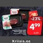 Allahindlus - Laagerdatud lihaveise steigid
Selection by Rimi, 200 g*