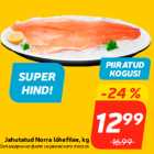 Магазин:Hüper Rimi, Rimi, Mini Rimi,Скидка:Охлажденное филе норвежского лосося