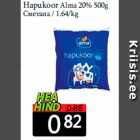 Hapukoor Alma 20% 500g
