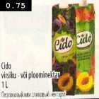 Cido virsiku-või ploominektar