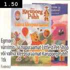 Egmont värvimis-ja nupuraamat Littlest Pet Shop või vahva kleepsuraamat Karupoeg Puhh