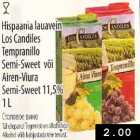 Hispaania lauavein Los Candiles Tempranillo Semi-Sweet või Airen-Viura Semi-Sweet