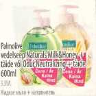 Palmolive vedelseep Naturals Milk&Honey+täide või Odur Neutralizing+täide