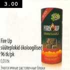 Fire Up süüteplokid ökoloogilised