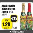 Allahindlus - Alkoholivaba
karastusjook
Jungle
