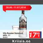 Allahindlus - Viin Russian Standard