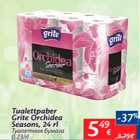 Tualettpaber Grite Orchidea Seasons, 24 rl