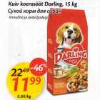 Allahindlus - Kuiv koerasööt Darling, 15 kg