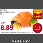 Allahindlus - Lõhefilee jahutatud, pakendatud, kg
