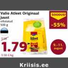 Valio Atleet Originaal
juust
viilutatud
500 g