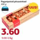 Pagaripoisid pitsastritsel
400 g