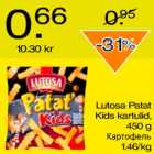 Allahindlus - Lutosa Patat Kids kartulid