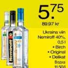 Alkohol - Ukraina viin Nemiroff