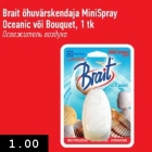 Allahindlus - Brait õhuvärskendaja MiniSpray Oceanic või Bouquet