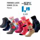 FRIENDS LASTE SOKID 25-36