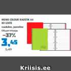MEMO COLOUR KAUSTIK A4 80 LEHTE