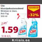 Clin
klaasipuhastusvahend