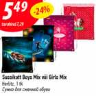 Allahindlus - Sussikott Boys Mix või Girls Mix
Herlitz, 1 tk