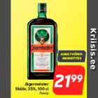 Allahindlus - Jägermeister
liköör, 35%, 100 cl