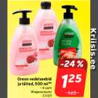Oreon vedelseebid
ja täited, 500 ml**