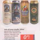 Allahindlus - Hele või tume nisuõlu, 500 ml