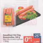 Allahindlus - Kanalihast Hot Dog, Rannamäisa, 500 g