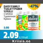 DAISY FAMILY TUALETTPABER 12 RULLI